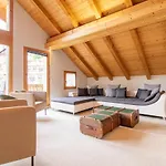 Daire Penthouse Im Haus Padrun1-weisshornbahn-arosa Zentrum-top Lage