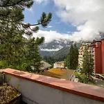 Penthouse Im Haus Padrun1-weisshornbahn-arosa Zentrum-top Lage