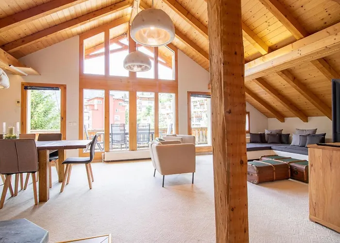 Penthouse Im Haus Padrun1-weisshornbahn-arosa Zentrum-top Lage 아파트 *
