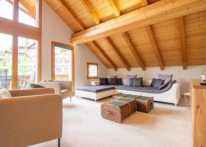 Appartement Penthouse Im Haus Padrun1-weisshornbahn-arosa Zentrum-top Lage