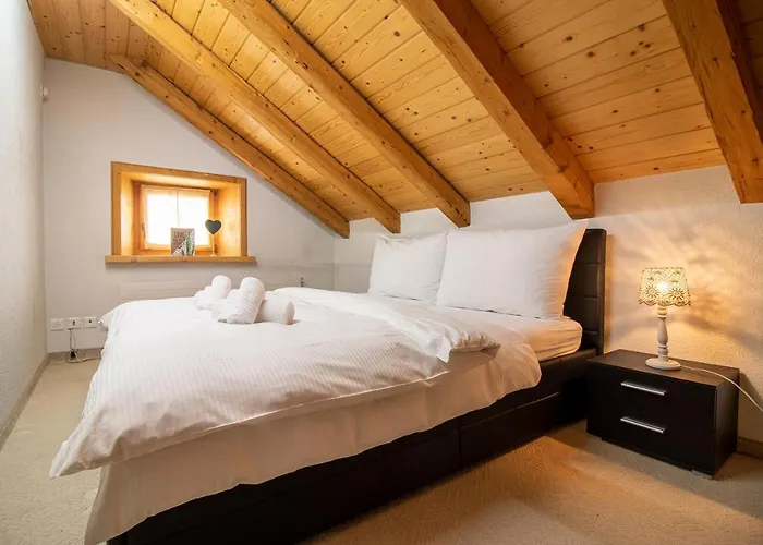 Апартаменты Penthouse Im Haus Padrun1-weisshornbahn-arosa Zentrum-top Lage
