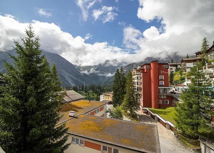 Penthouse Im Haus Padrun1-weisshornbahn-arosa Zentrum-top Lage Appartement *