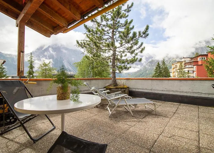 Penthouse Im Haus Padrun1-weisshornbahn-arosa Zentrum-top Lage Апартаменты