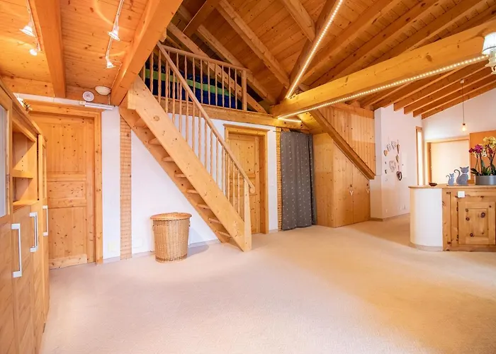 Penthouse Im Haus Padrun1-weisshornbahn-arosa Zentrum-top Lage Appartement *